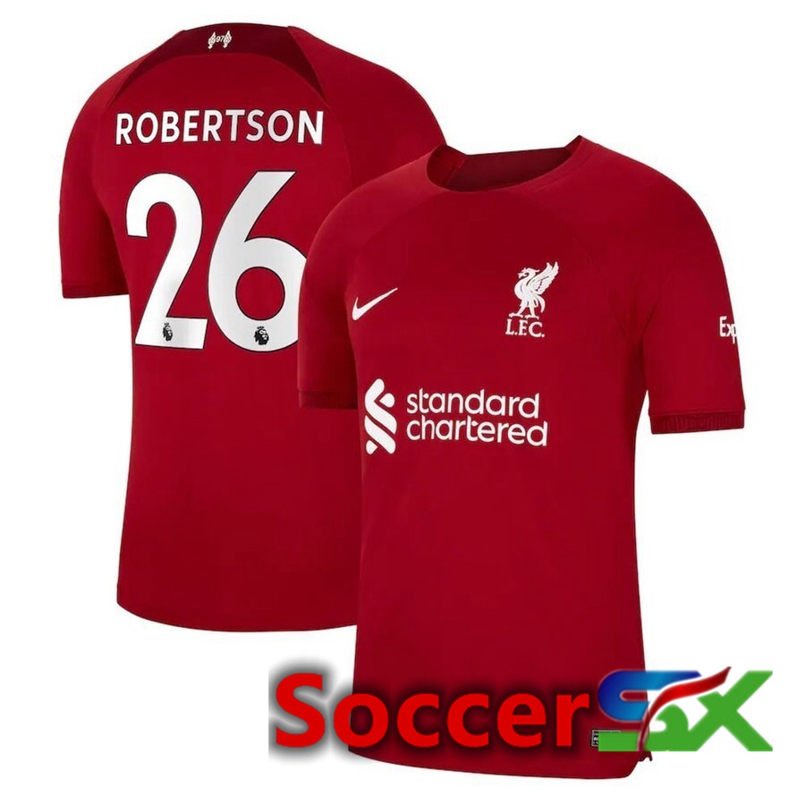 FC Liverpool（ROBERTSON 26）Home Jersey 2022/2023