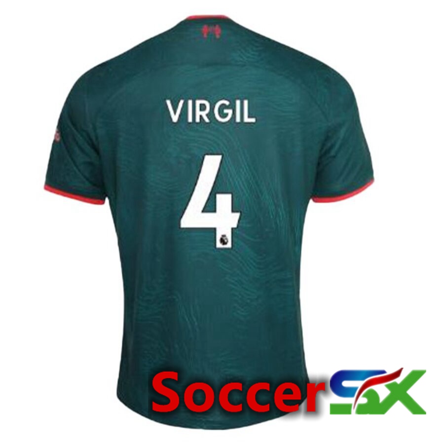 FC Liverpool（VIRGIL 4）Third Jersey 2022/2023