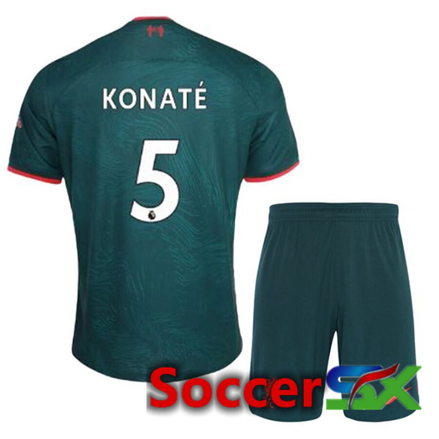 FC Liverpool（KONATE 5）Kids Third Jersey 2022/2023