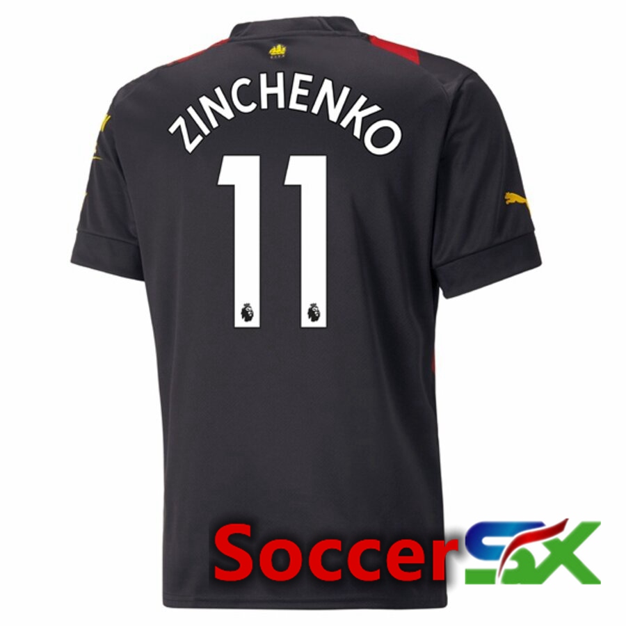 Manchester City（ZINCHENKO 11）Away Jersey 2022/2023