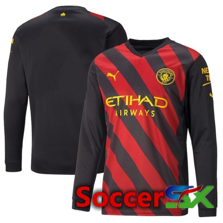 Manchester City Away Jersey Long sleeve 2022/2023