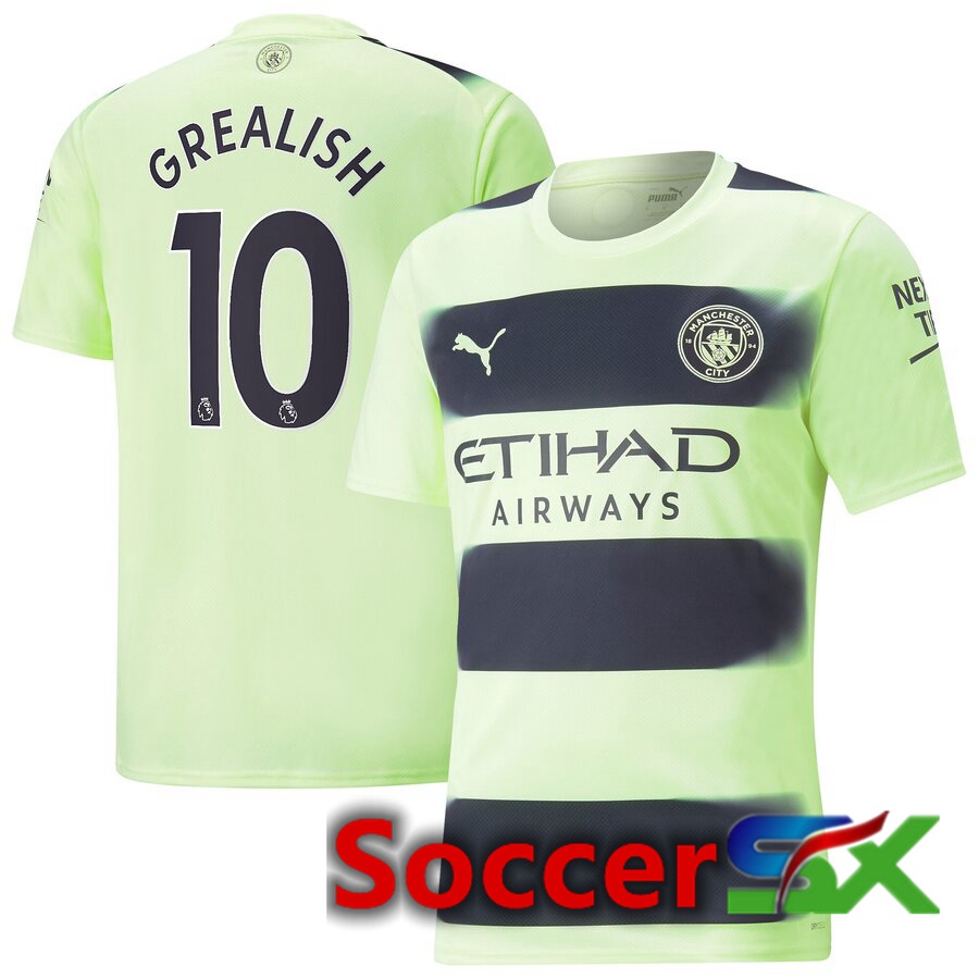 Manchester City（GREALISH 10）Third Jersey 2022/2023