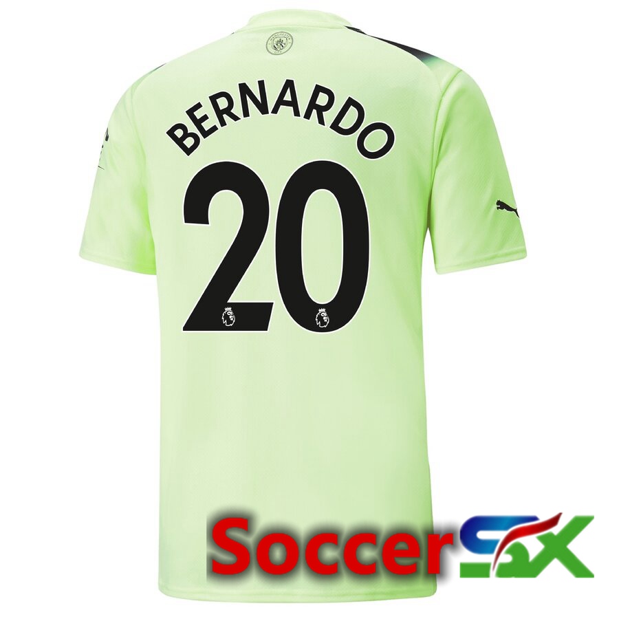 Manchester City（BERNARDO 20）Third Jersey 2022/2023