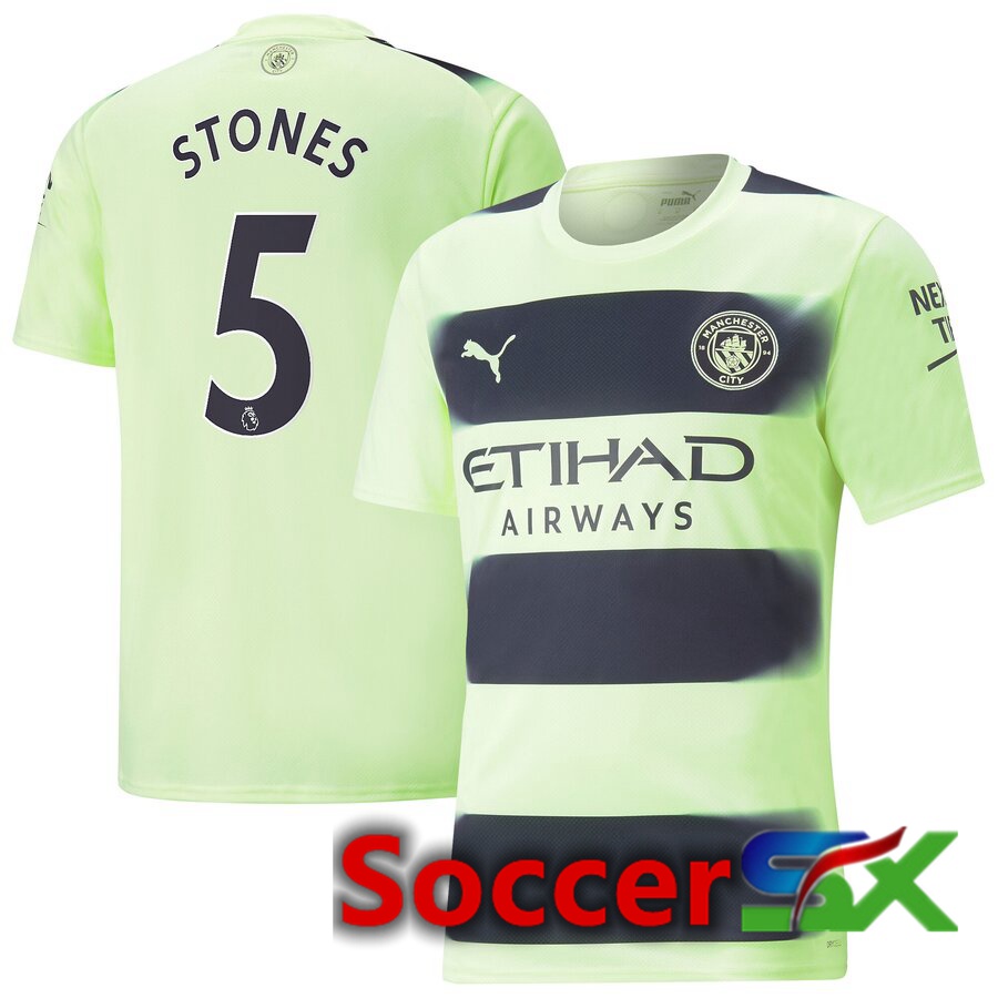 Manchester City（STONES 5）Third Jersey 2022/2023