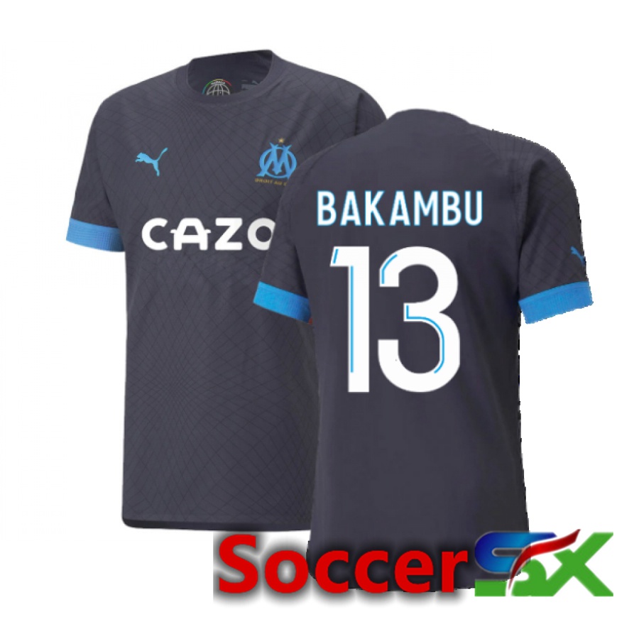 Marseille OM (Bakambu 13) Away Jersey 2022/2023