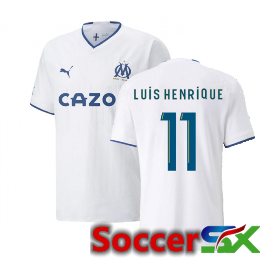 Marseille OM (Luis Henrique 11) Home Jersey 2022/2023