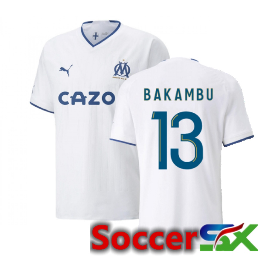 Marseille OM (Bakambu 13) Home Jersey 2022/2023