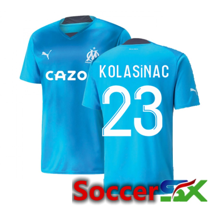 Marseille OM (Kolasinac 23) Third Jersey 2022/2023