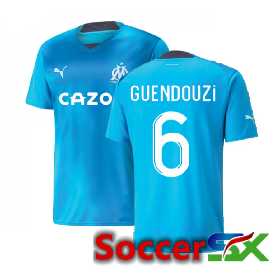 Marseille OM (Guendouzi 6) Third Jersey 2022/2023